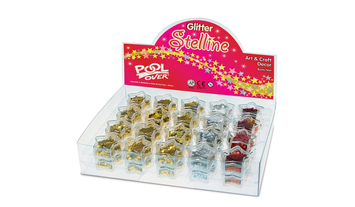 Porporina Glitter Stelline