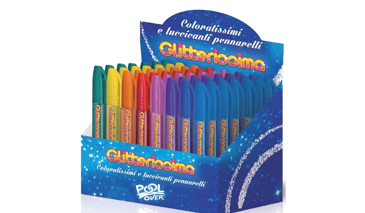 Pennarelli Glitterissima Expo 72pz