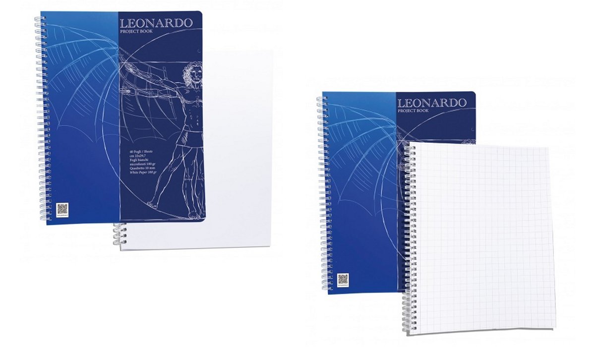 Maxi Spirale Project Book Leonardo