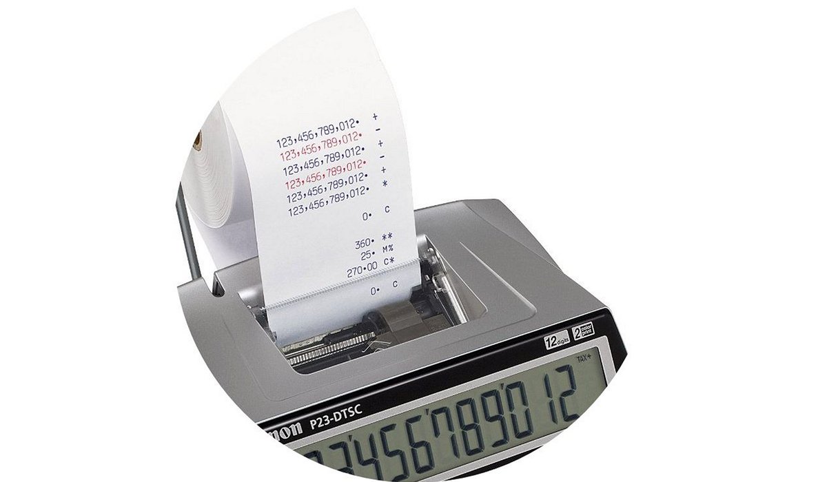 Rotoli per calcolatrici in cellulosa