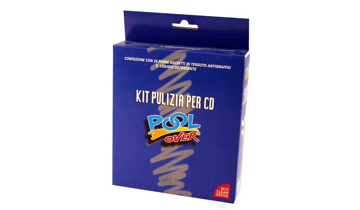 Kit per pulizia CD e DVD
