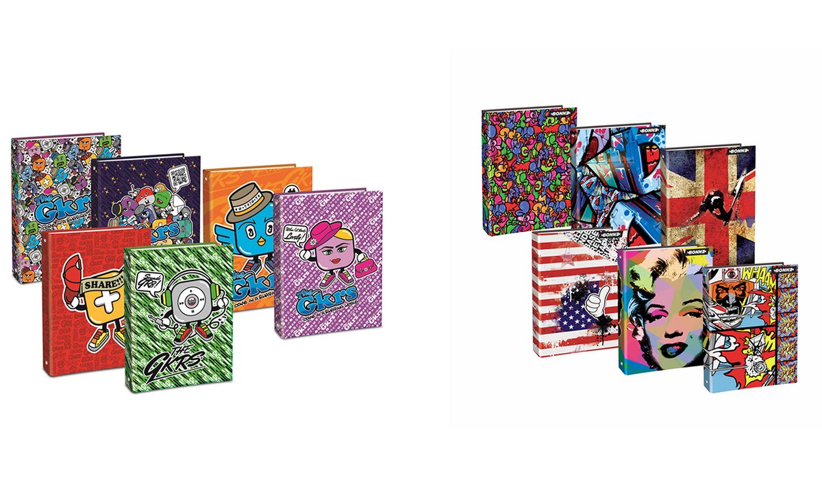 Raccoglitore ad anelli Fantasia