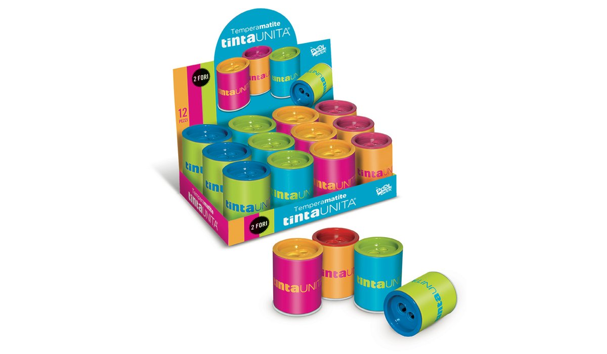 Temperamatite Lattina Metallo BICOLOR