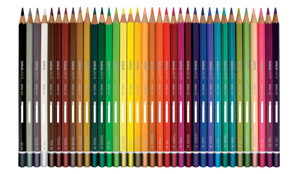 Pastello Legno MINA 4.0 colori singoli