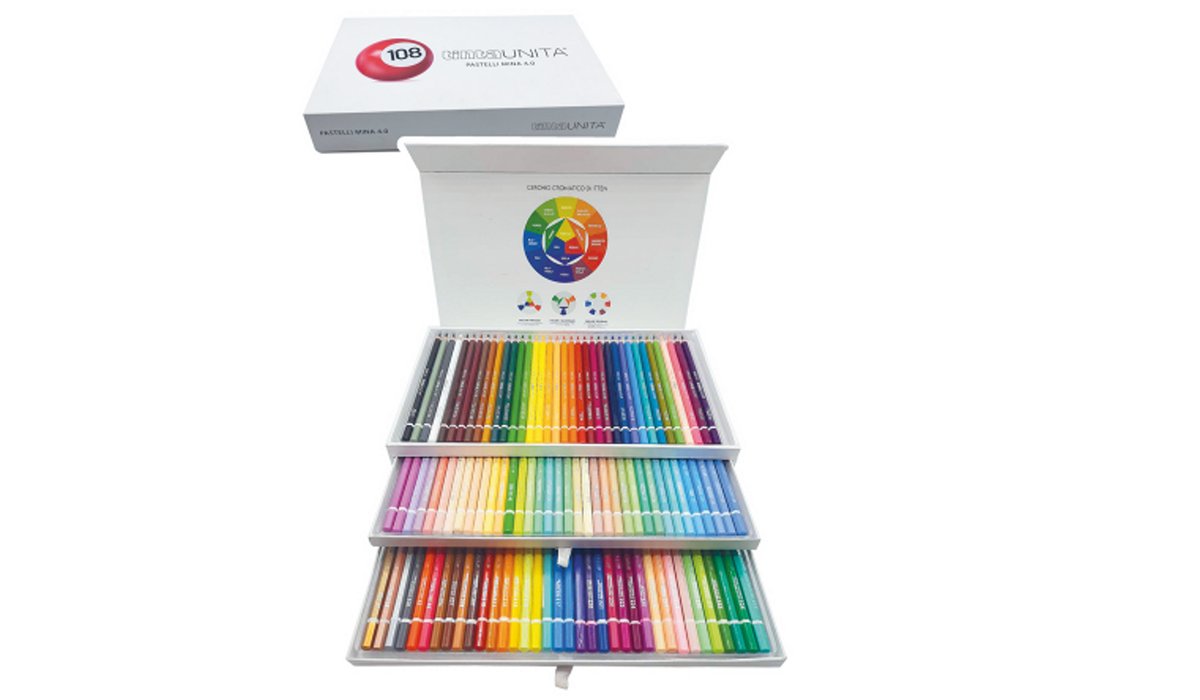 Cassettiera 3 Piani Pastello Legno MINA 4.0 