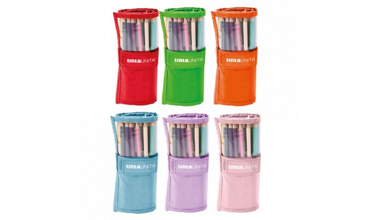 Rotolo TintaUnita 24 pastelli