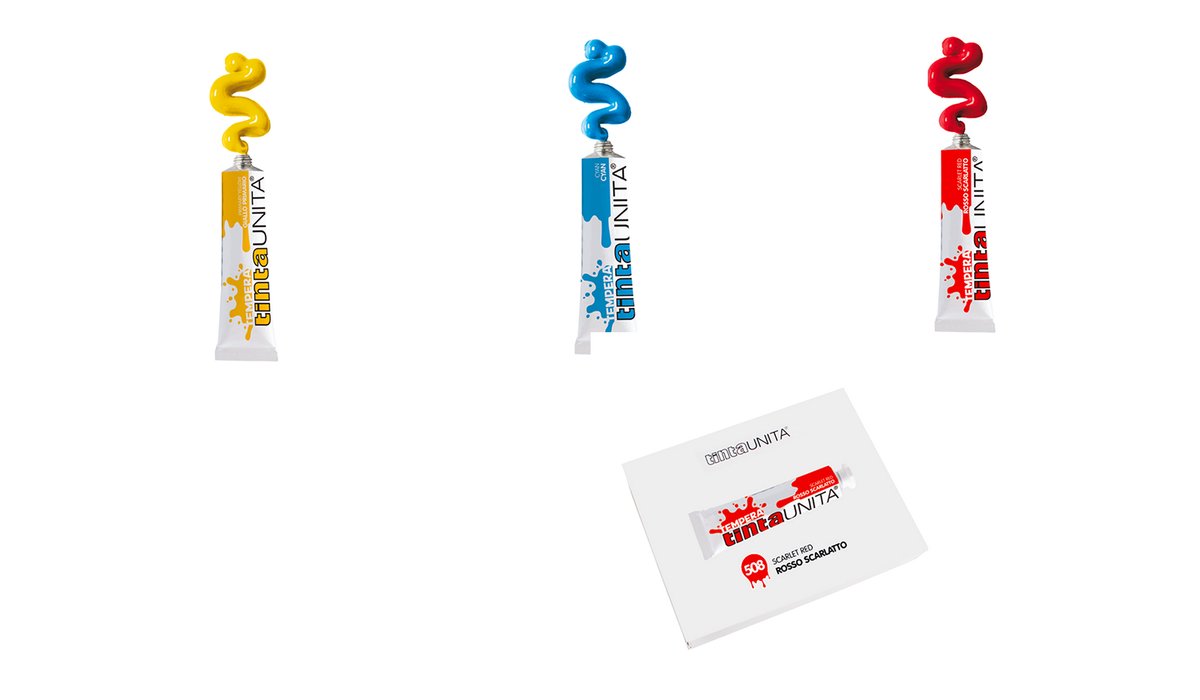 Tempera in tubo da 12ml