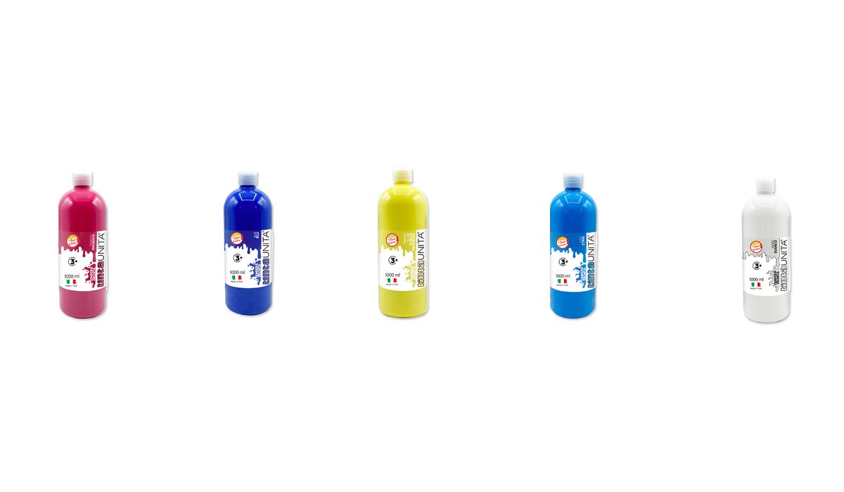 Tempera pronta 1000ml. TintaUnita
