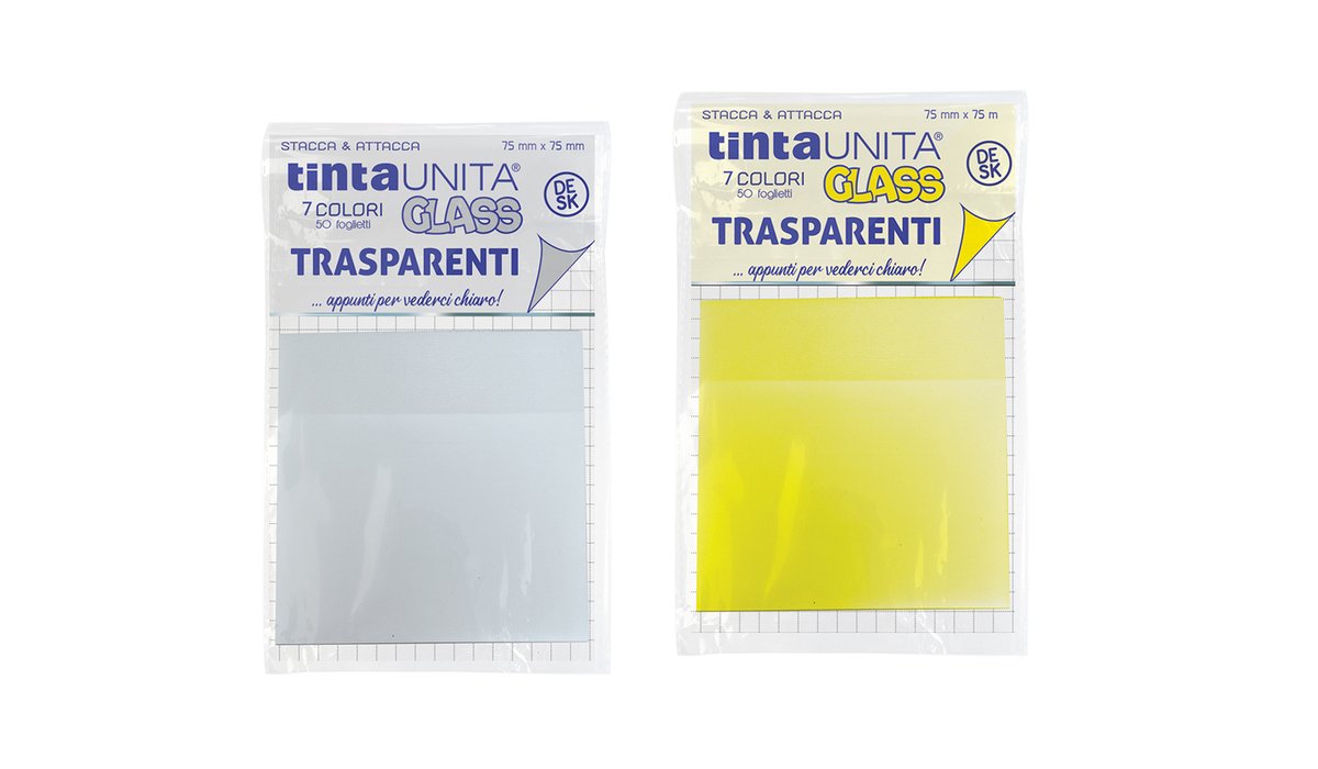 Blocco Memo Desk Trasparente