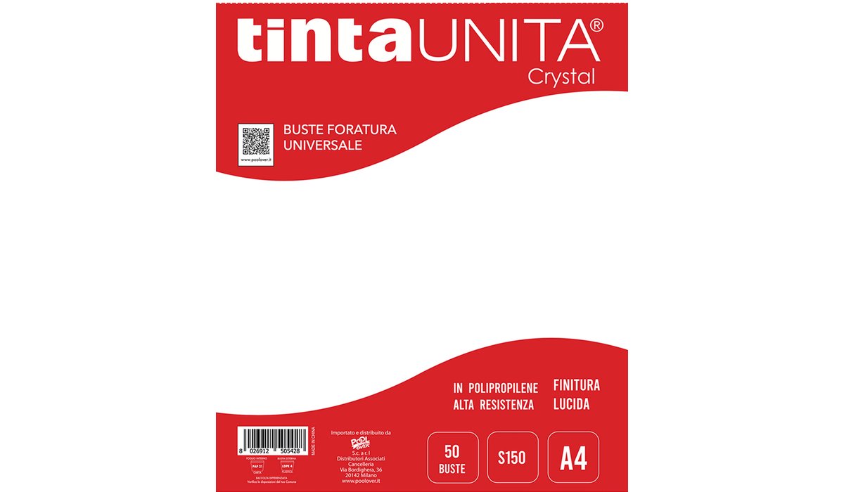 Busta a foratura universale TintaUnita