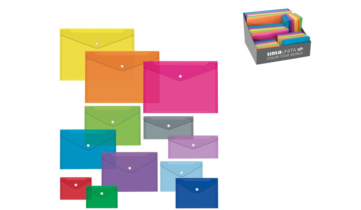 Buste in ppl con bottone