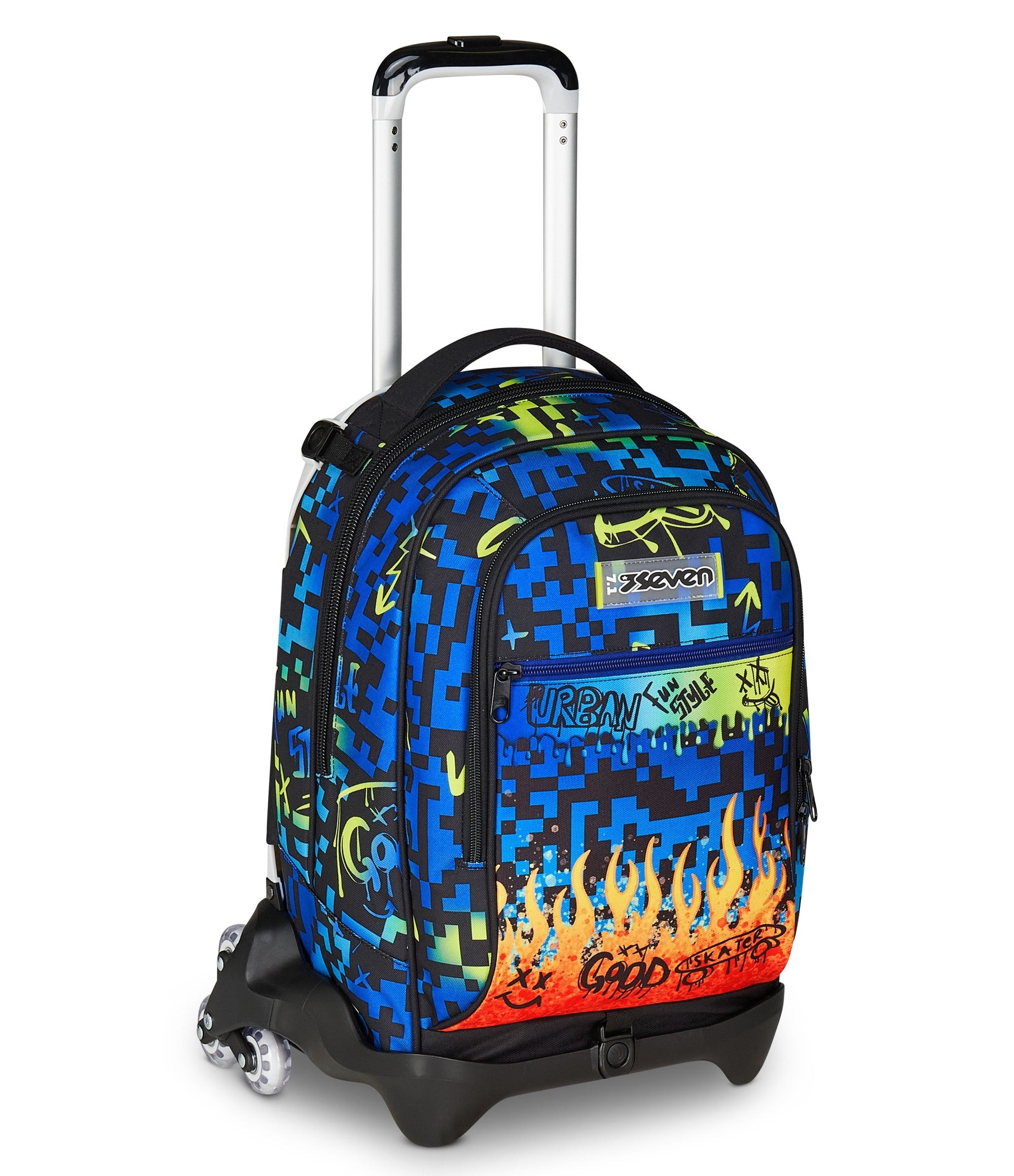 JACK Seven® 3 RUOTE - SCRIBBLED FLAME